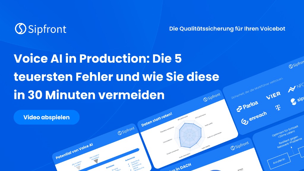 Voice AI in Production: Die 5 teuersten Fehler und wie Sie diese in 30 Minuten vermeiden