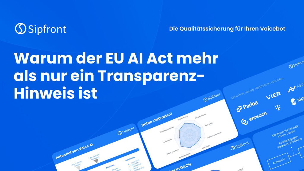 Voicebots und der EU AI Act