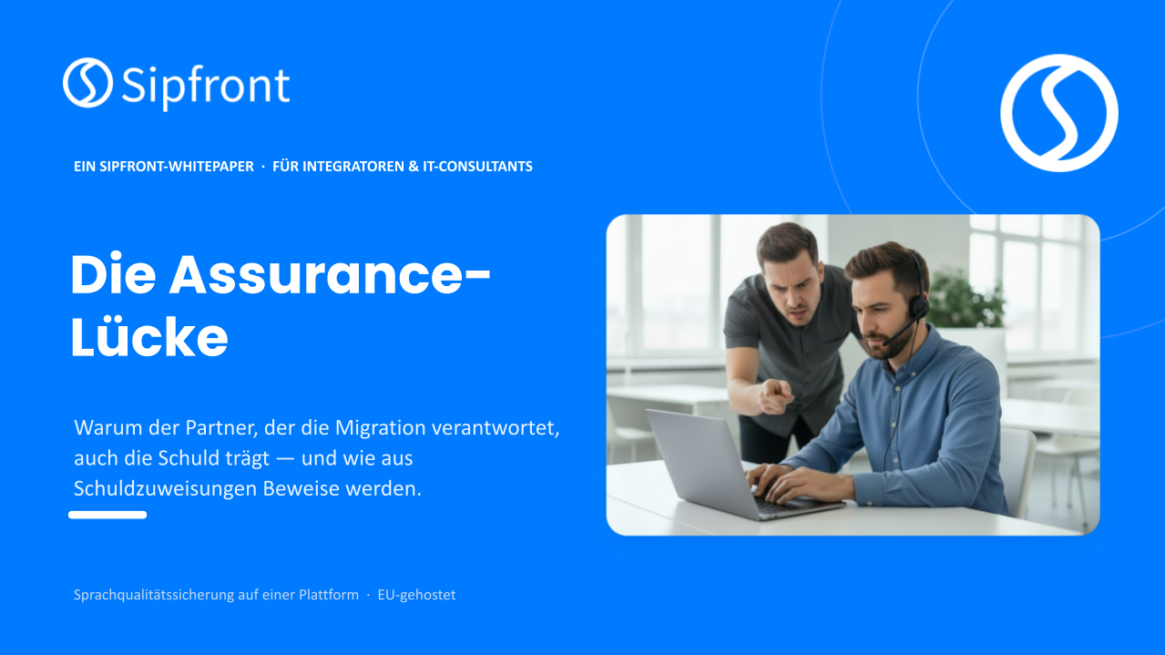 Die Assurance-Lücke des Integrators